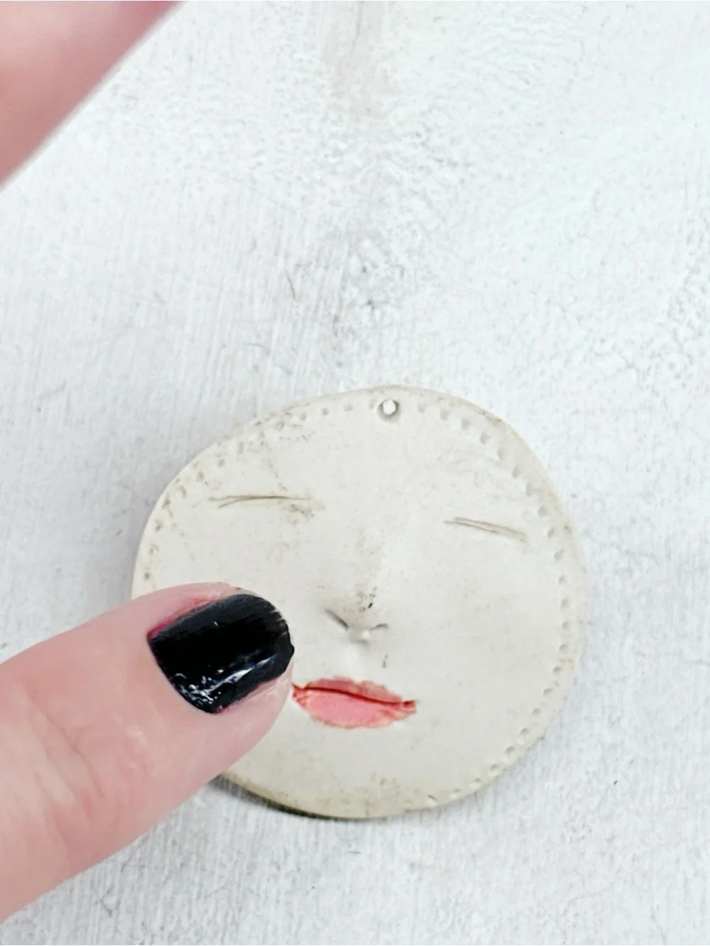 355u. Clay Ladyface Creepy